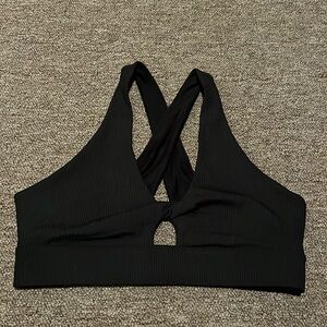 Never worn ribbed fabletics sports bra